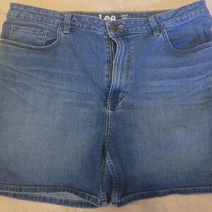 Lee Blue Denim Shorts